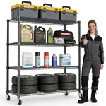 Heavy Duty Metal Shelves 4/7-TIER Wire Shelving Rack Adjustable Storage Unit. Fixed Price $138.99.