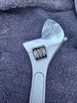 Vintage Diamond Calk Horseshoe Co. 10" Adjustable Wrench Diamalloy Duluth Mn Usa. Fixed Price $14.99.