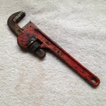 Super Ego, " Heavy Duty Straight Plumbing Pipe Wrench, 102 -. Fixed Price $26.99.