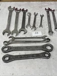 Williams Usa Wrench Lot 12PC Combination Open End Box Ratcheting Sae. Fixed Price $65.99.