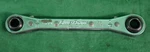 Blue Point RBZ1214 3/8" 7/16" Double Ratcheting Box Wrench Made Usa. Fixed Price $14.27.