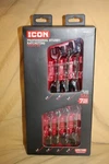 Icon WRSTS-7 Professional Stubby Ratcheting Wrench Set Sae Piece. Fixed Price $72.95.
