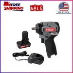 Hyper Tough 12V Max Cordless Brushless Impact Wrench With 4.0AH Lithium-ion Batt. Fixed Price $57.11.
