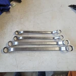 Blackhawk Double Box Wrench Set 4 Pc Sae Usa BW-1212 1213 1216 1218 11/16" To 1". Fixed Price $45.00.