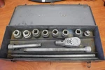 Vintage Snap-on 3/4" Drive Heavy Duty Ldh Socket Set W/ Original Case L72 Head. Fixed Price $350.00.