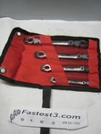 Sur&r Auto Parts LW700 Metric Ratcheting Flex Head Line Wrench Set. Fixed Price $125.00.