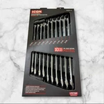 Icon WRDBM-10 Metric Double Box Ratcheting Wrench 56653 (10 Pc) New Shipping. Fixed Price $135.00.