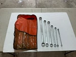 Vtg Williams "superrench" 6 Pc Sae Double Box Wrench Set 3/8-1" Made In Usa. Fixed Price $110.00.