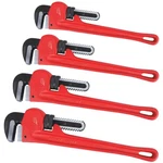 4 Pc. Cast Iron Pipe Wrench Set ATD-625. Fixed Price $121.20.