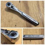 Vintage Craftsman Usa 1/4" Drive Quick Release Ratchet T4Y 44807 Euc. Fixed Price $24.99.