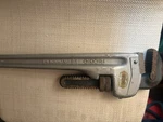 Ridgid 31100 -818 Aluminum Straight Pipe Wrench, 18-INCH Plumbing. Fixed Price $68.00.