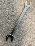 Proto J3026 Satin Open-end Wrench 1/2" X 9/16". Fixed Price $14.99.