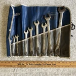 Vintage Craftsman 10PC Combination Wrench Set 12 Pt Bf Made Japan 1/4" To 1". Fixed Price $90.74.