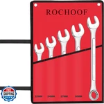 Rochoof 5-PIECE Metric Combination Wrench Set 12-PT Cr-v Steel 22-32MM. Fixed Price $70.91.
