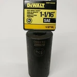 Dewalt DWMT74656OSP Mechanics 6PT 1/2" Drive Dp Im Skt 1-1/16" Sae. Fixed Price $9.24.