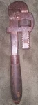 Stanley Sweetheart No. 10 Pipe Wrench. Fixed Price $78.00.