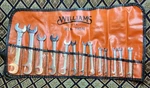 Vintage Williams Tools Ignition Wrench Set Angle Head Sae With Pouch Usa 1142 Pr. Fixed Price $70.00.