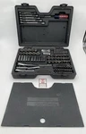 Sears Craftsman 33618 107PC Metric & Sae Socket Set 1/4" 3/8" 1/2" Drive Usa. Fixed Price $190.00.