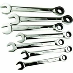 Hyper Tough Mechanic Tools 7-PIECE Metric Ratcheting Wrench Set. Fixed Price $32.00.