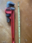 Kc Professional 98704 Pipe Wrench, 14". Fixed Price $20.00.