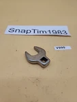 Craftsman Tools Chrome Crowfoot Wrench 3/8" Drive V- 43626 3/4 Usa. Fixed Price $12.99.