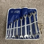 Heyco West Germany Metric Wrench Set 4MM-19MM 8PC Zelenda Roll Vintage Nos Bmw. Fixed Price $199.99.