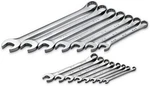 Sk Tools 15 Piece 12 Pt Fractional Regular Combination Chrome Wrench Set. Fixed Price $339.00.