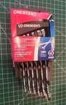 Crescent 6 Piece Metric Combination Wrenches 12 Point CCWS1 New - GW7. Fixed Price $27.95.