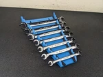 #BN374 Snap-on RXFMS606B 7PC Metric Double Flare Nut Line Wrench Set + 7MM/8MM. Fixed Price $359.95.