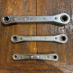 Langline Rb 1618, 1214, 810 Double Box End Ratchet Wrench Usa. Fixed Price $24.00.