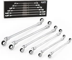 Orion Motor Tech 6-PIECE Ratcheting Wrench Set, Metric 8-19 Mm Flex Head. Fixed Price $67.40.