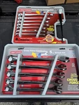 Sexy Sears Craftsman Usa Nos Full Metric Crossforce Wrench Set 13PC 46521 46528. Fixed Price $699.00.