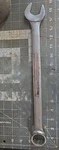 Craftsman Combination Wrench -v- 44707 1-1/8"-MADE Usa. Fixed Price $16.90.