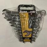 Titan 17327 11PC Sae Combo Wrench Set, 1/4-7/8. Fixed Price $26.95.
