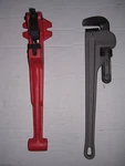 New Foot Wrench & Pipe 1/2-1-1/4" Rothenberger Collins Pony Threader. Fixed Price $109.50.