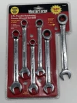 New - Masterforge Piece Sae Fixed & Ratcheting Combo Wrench Set 47986. Fixed Price $22.00.