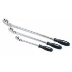 Westward 384T87 1/4", 3/8", 1/2" Drive 36 Geared Teeth Pear Hand Ratchet Set,. Fixed Price $135.99.