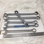 Combination Wrench Lot 12 Point Stanley Cromwell Proamerica 15/16, 1/8. Fixed Price $48.00.