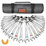 Wrenches Set, 23PC Flex Head Ratcheting Metric Standard &. Fixed Price $111.10.