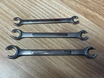 Ace 3 Piece Sae Flare Wrench Set. Fixed Price $9.99.
