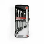 7 Piece Mechanic Standard Sae Ratcheting Box Wrench Set - 3/8 3/4". Fixed Price $29.95.