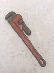Craftsman 14 Red Heavy Duty 55677 Pipe Wrench. Fixed Price $8.00.