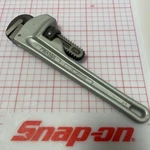 Snap-on PWA10A 10" Adjustable Aluminum Handle Lightweight Pipe Wrench Unused. Fixed Price $138.00.