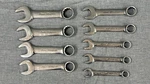 Snap 9PC Short Metric Combination Wrench Set OEXSM710B 10-12, 14-19MM. Fixed Price $199.99.