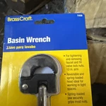 Brasscraft Basin Wrench T420 10"" Arm New. Fixed Price $11.00.