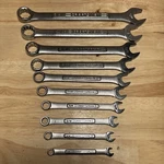 Craftsman Sae Combination Set 5/16- 3/4" All Va Series Wrenches 10PC Usa. Fixed Price $49.99.