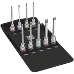 Wera 05004212001 8767 Torx Hf 3 Zyklop Bit Socket Set, 1/2" Drive, 9 Pieces. Fixed Price $154.15.