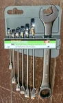 Pittsburgh 7PC Sae Ratcheting Combo Wrench Set -triple Chrome Plated- #96654. Fixed Price $23.44.