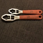 Popular Mechanics Universal Wrench Set 7"-1/4" X 3/4" & 9"- 5/16" 7/8" Tools. Fixed Price $11.99.