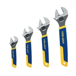Irwin Vise-grip Adjustable Wrench Set, Sae/mm, 4-PIECE 6",8",10",12", Blue. Fixed Price $92.01.